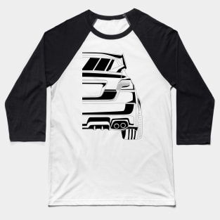 WRX sti illustration vector art Baseball T-Shirt